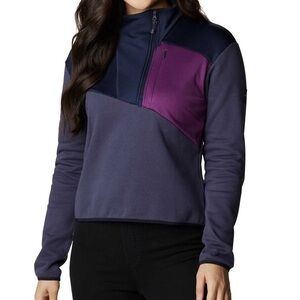 Columbia Women's Sweater - Navy and Pink